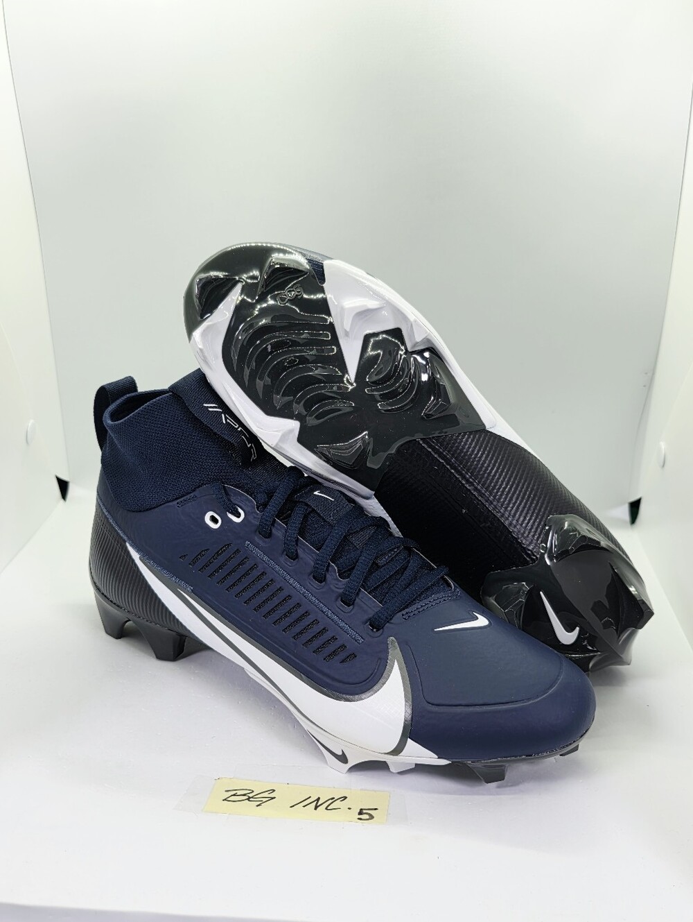 Nike Vapor Edge Pro 360 2 Football Cleats TB Navy Blue FN7759-400 Men’s Size 9.5